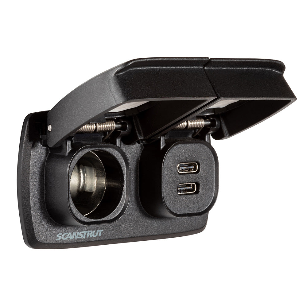 Scanstrut Flip Pro Multi - Dual USB-C and 12V Power Socket