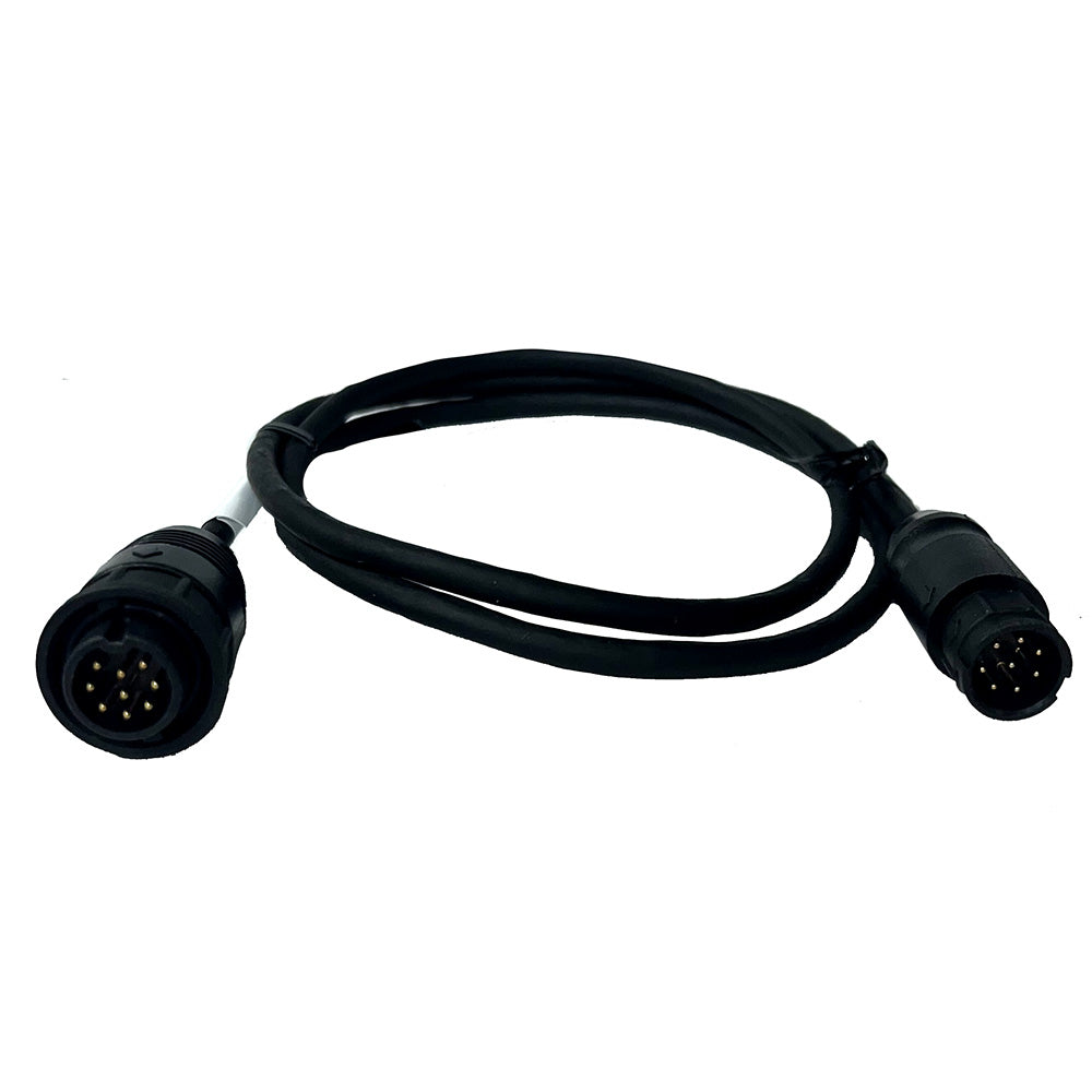 Echonautics 1M Adapter Cable w/Male 9-Pin Navico Connector f/Echonautics 300W, 600W and 1kW Transducers