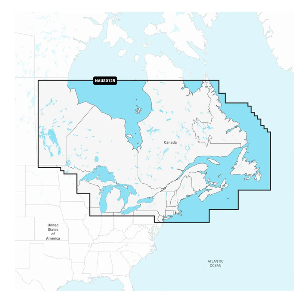 Navionics NAUS012R - Canada, East and Great Lakes - Navionics+