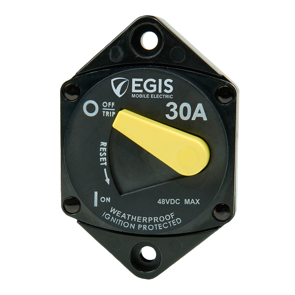 Egis 30A Panel Mount 87 Series Circuit Breaker (4707-030)