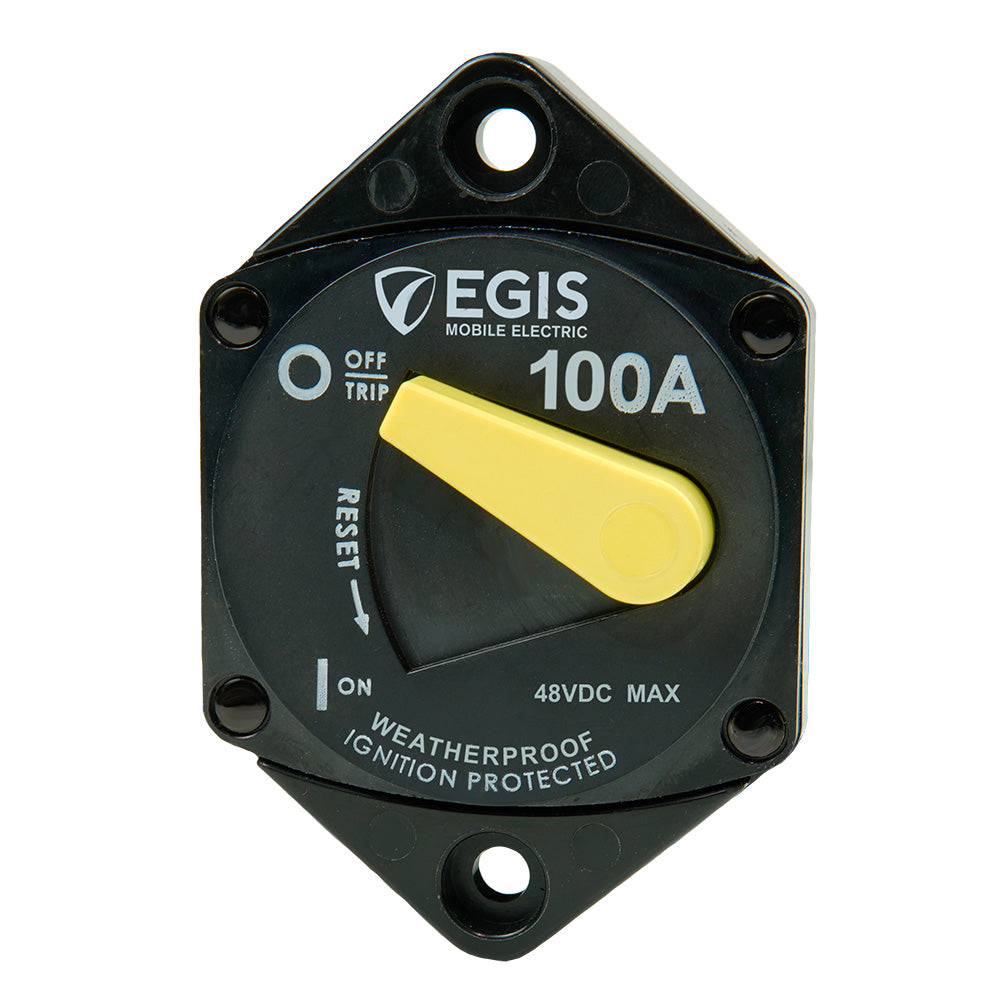 Egis 100A Panel Mount 87 Series Circuit Breaker (4707-100)