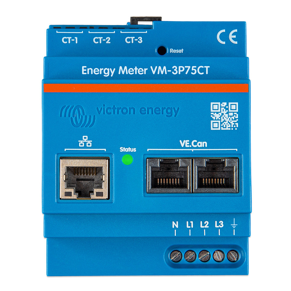 Victron Energy Meter VM-3P75CT Single + 3-Phase (REL200300100)