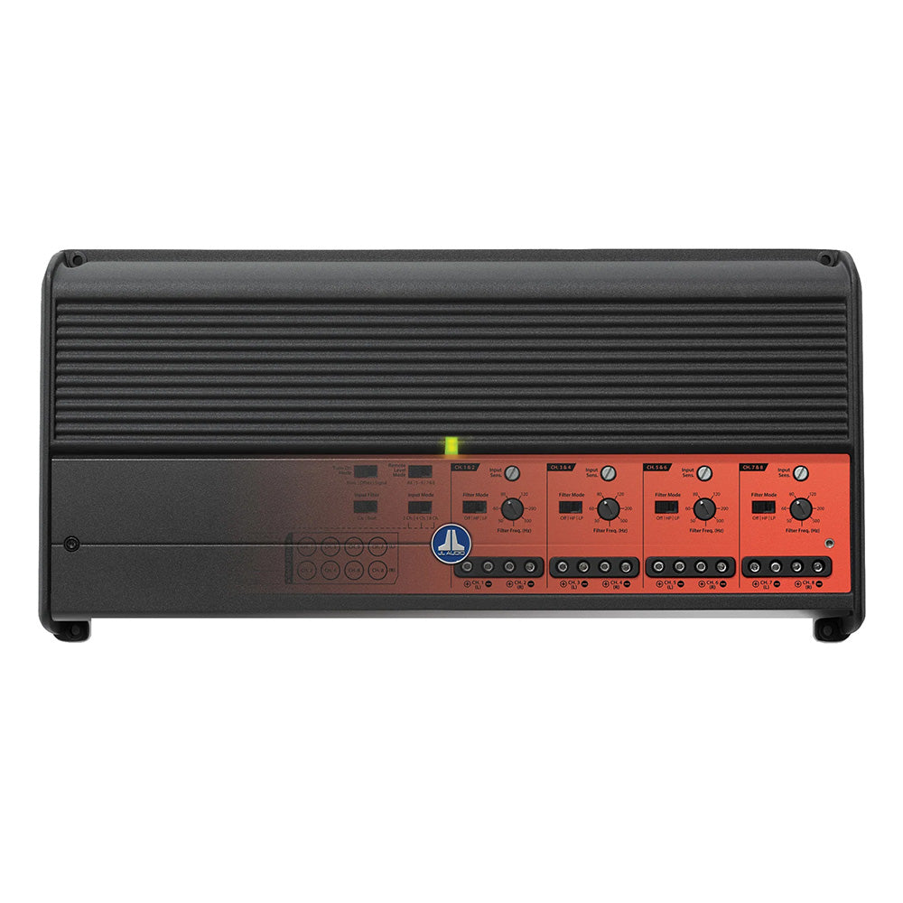 JL Audio XDM Series 800w 8 Channel 24v Amplifier - XDM800/8-24V (010-03344-00)