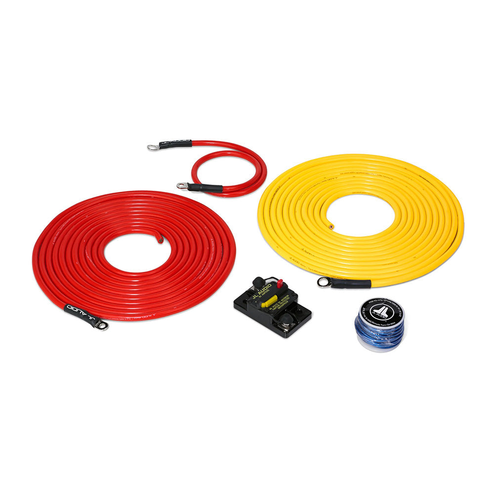 JL Audio Premium 6 AWG 12v Power Connection Kit f/Single Amplifier Within 20' of Battery - XMD-PCS50A-1-L20 (010-13418-00)