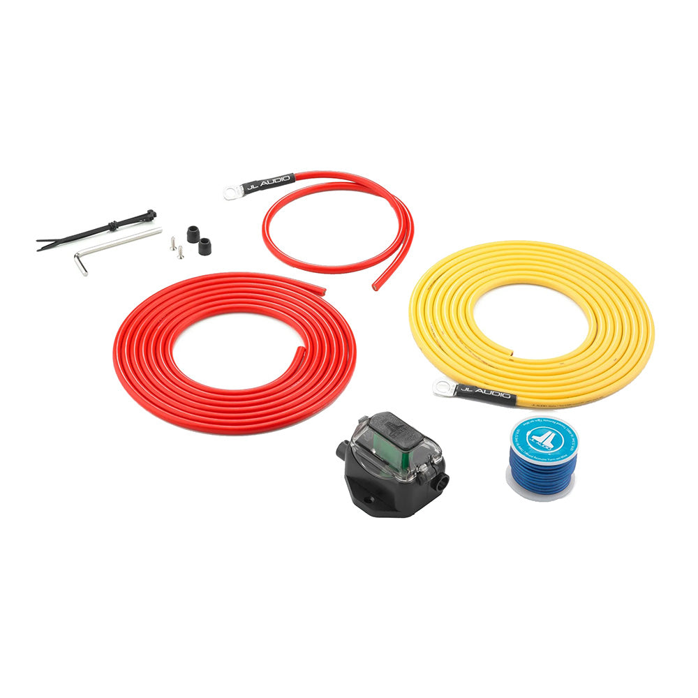 JL Audio Premium 9 AWG 12v Power Connection Kit f/Single Amplifier Within 12' of Battery - XMD-PCS30A-1-L12 (010-13649-00)