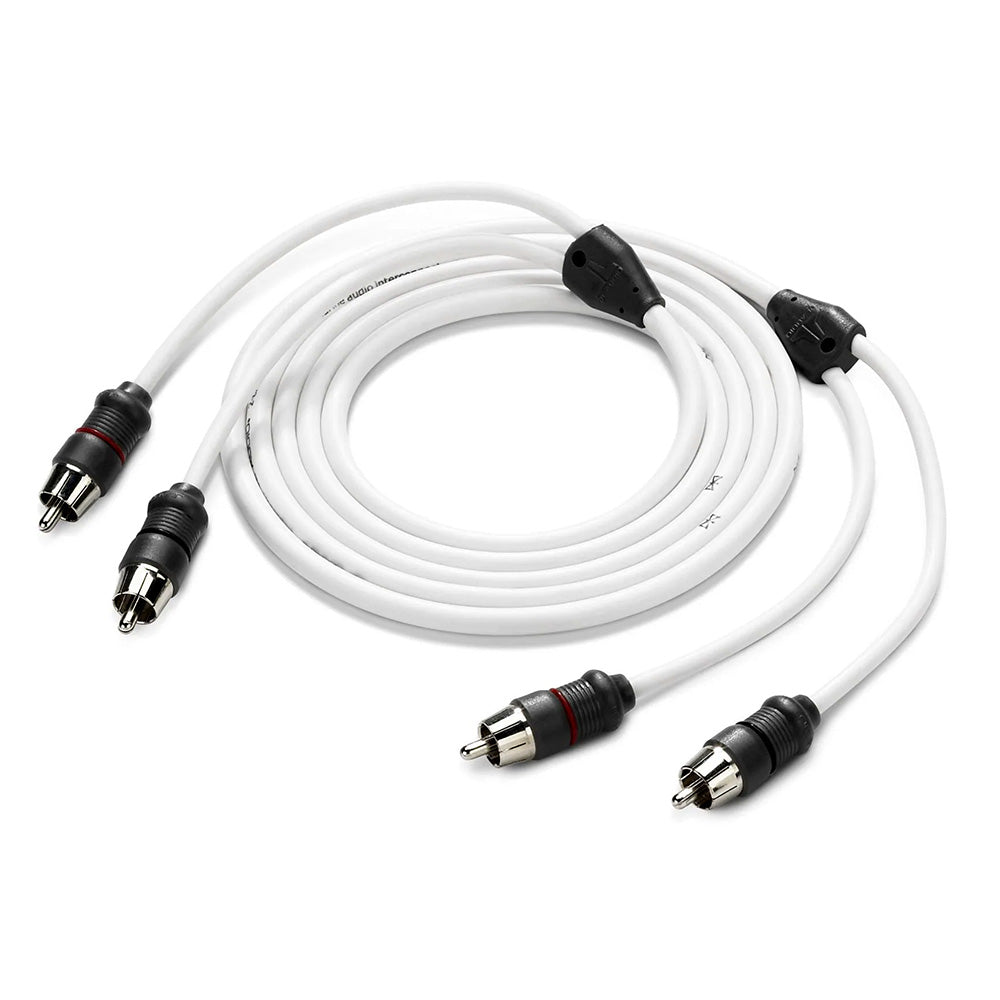 JL Audio 2-Channel 6' Waterproof Audio RCA Cable - XMD-WHTAIC2-6 (010-13413-00)