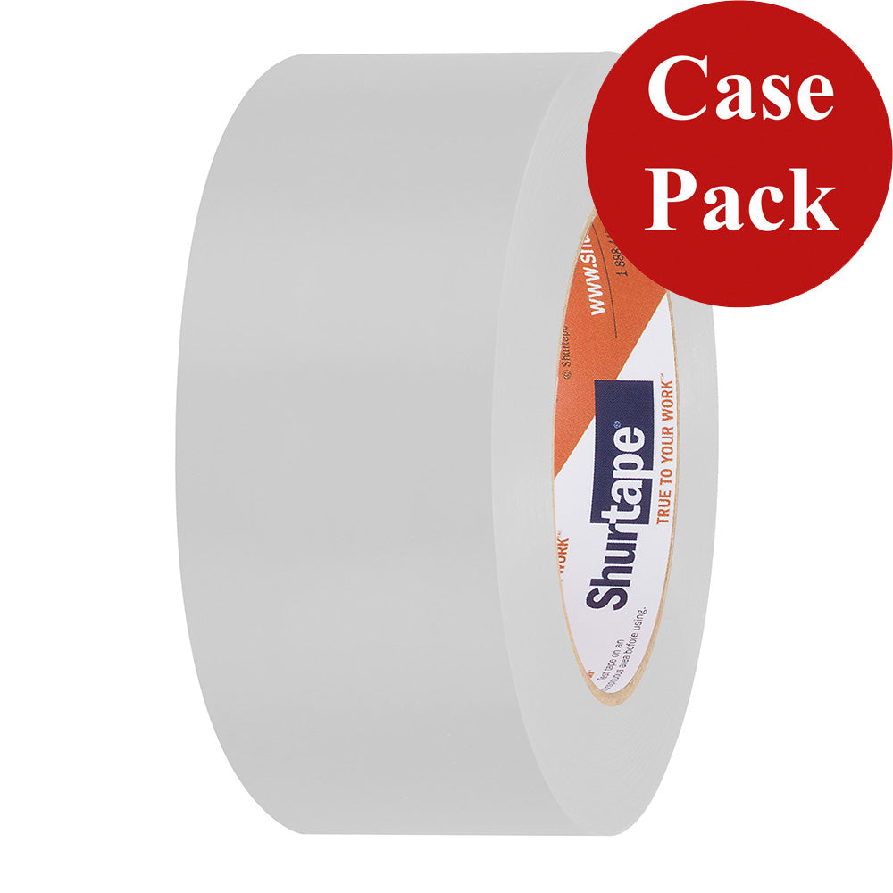 Shurtape UV-Resistant Marine Hull Preservation Tape - 48MM - 33M Roll - Straight Edge White Case of 24 Rolls