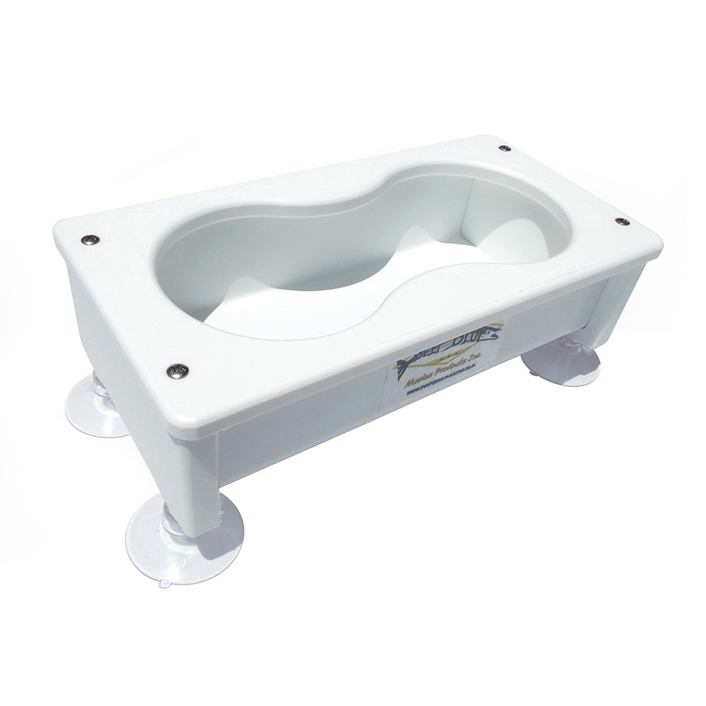Deep Blue Marine Double Cup Holder/Storage Box