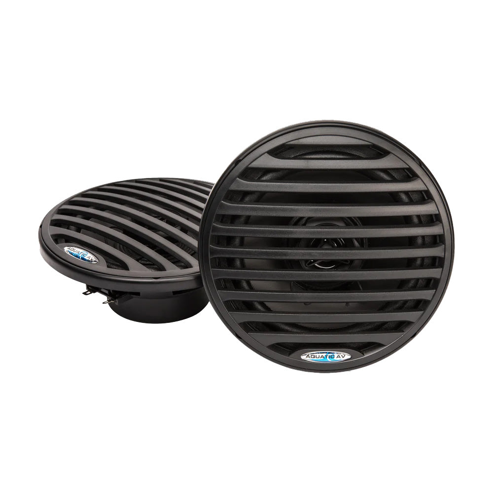 Aquatic AV 6.5" Economy Speakers - Black - Pair (EC122)