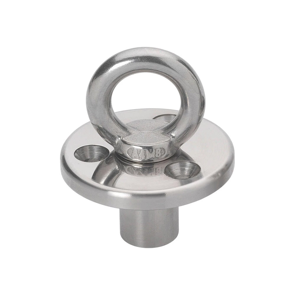 Barton Deck Plate w/Fixing and Eye w/Blanking Plug - M8 Eye