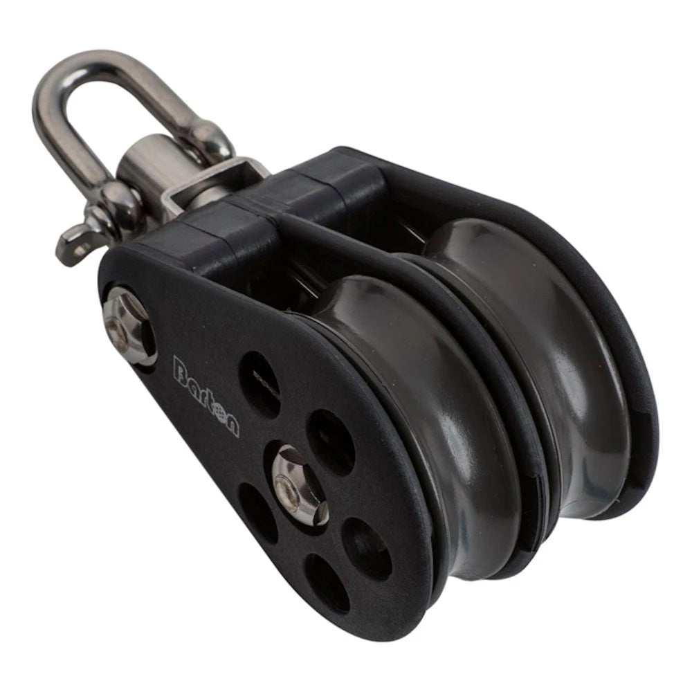 Barton Size 5 54mm Plain Bearing Pulley Block Double Block and Swivel