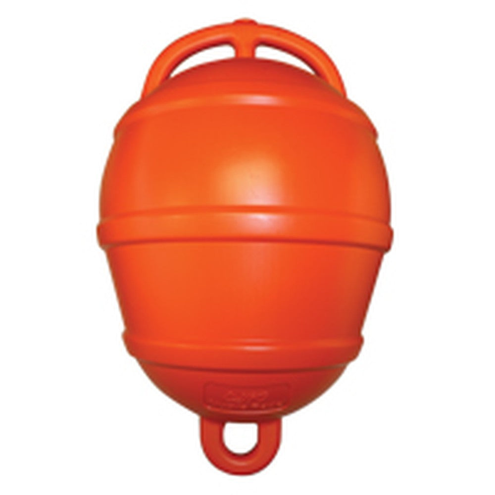 Nuova Rade Mooring Buoy, Rigid Plastic, Ext.Ø10'' (250 Mm), Orange