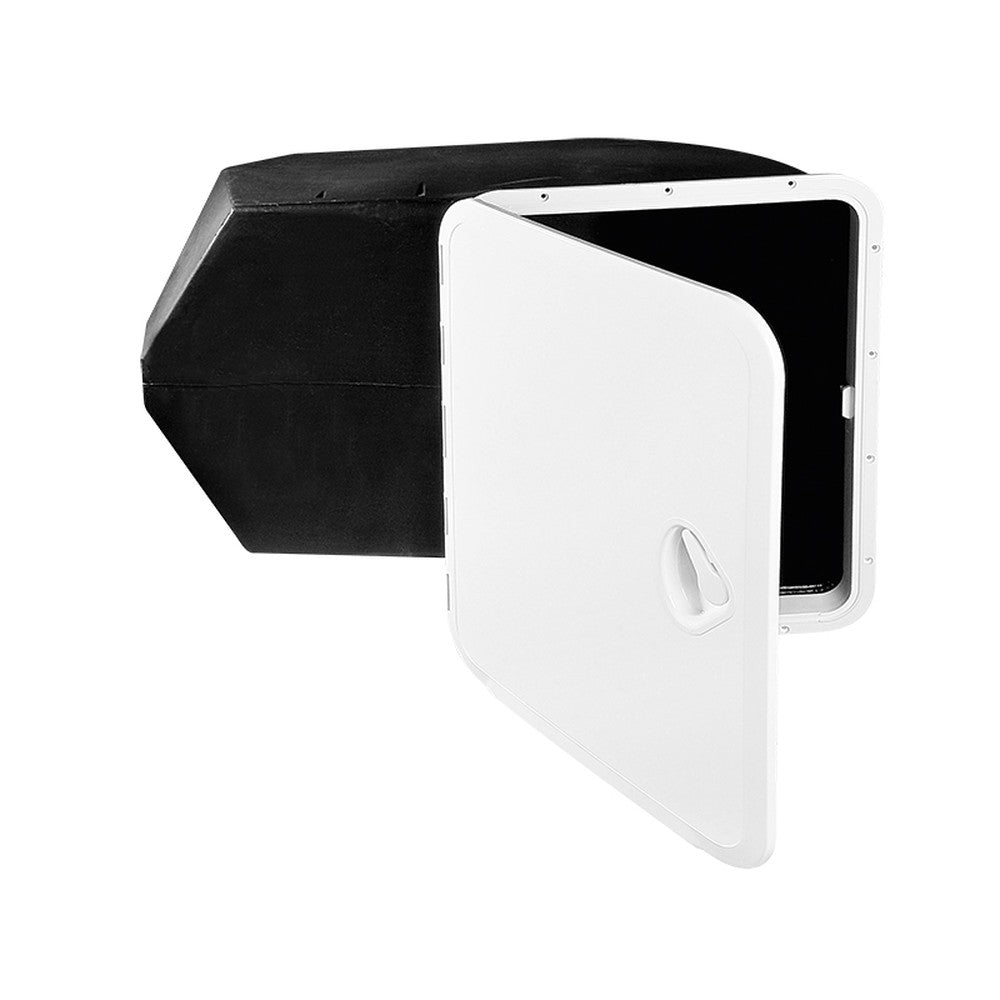 Nuova Rade Top Line Container For Gas Bottle 5 Kg, White, 19'' X 24'' (480 X 590 Mm)