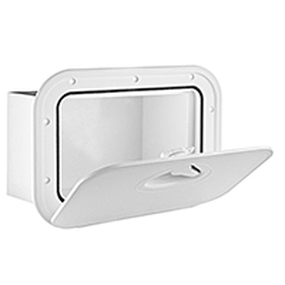 Nuova Rade Mid Line Storage Hatch, White, 11'' X 15'' (278 X 378 Mm)