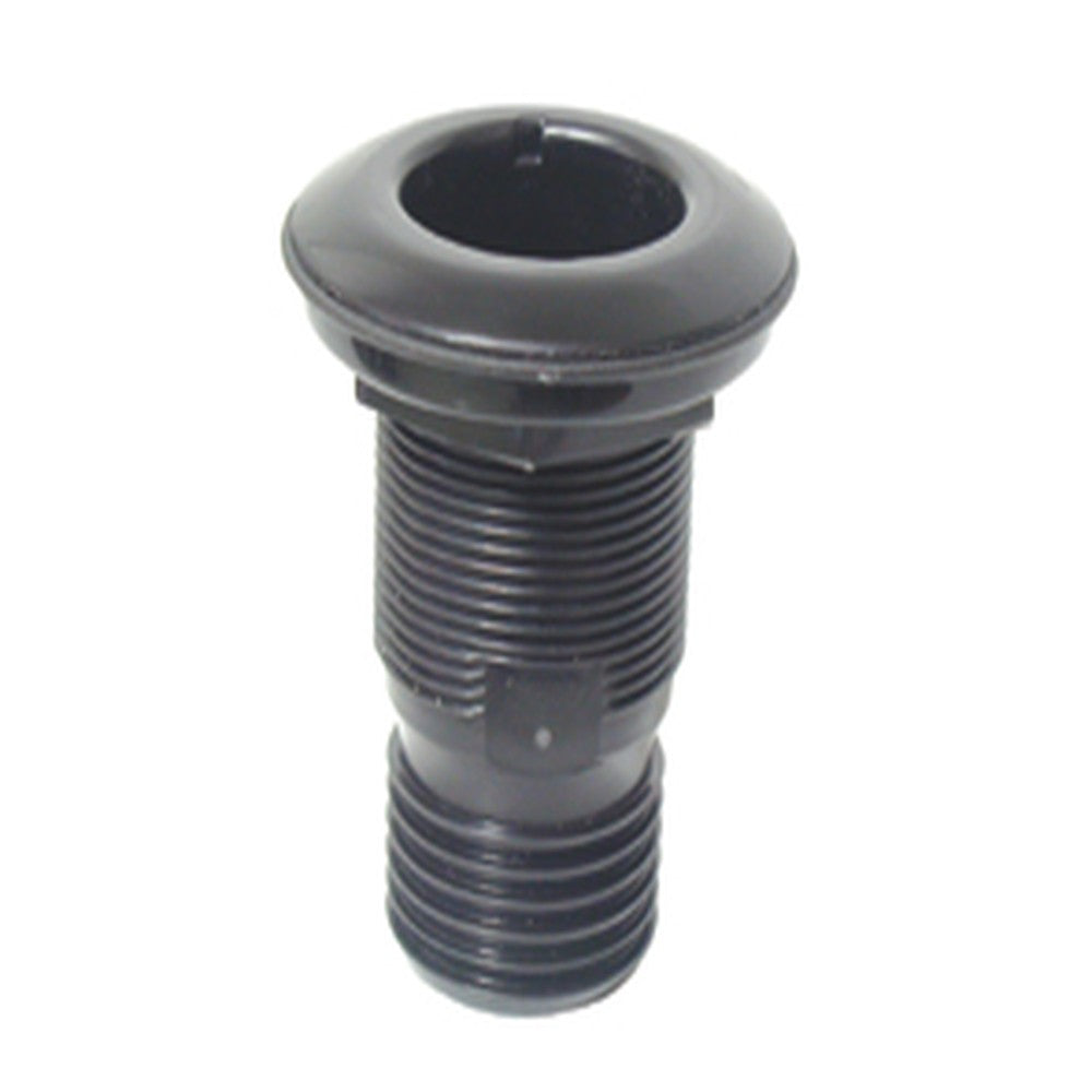 Nuova Rade Thru-Hull W/ Fl. Flange, 1 7/8'' (2'') For Ø2'' (39 Mm) Hose, Black
