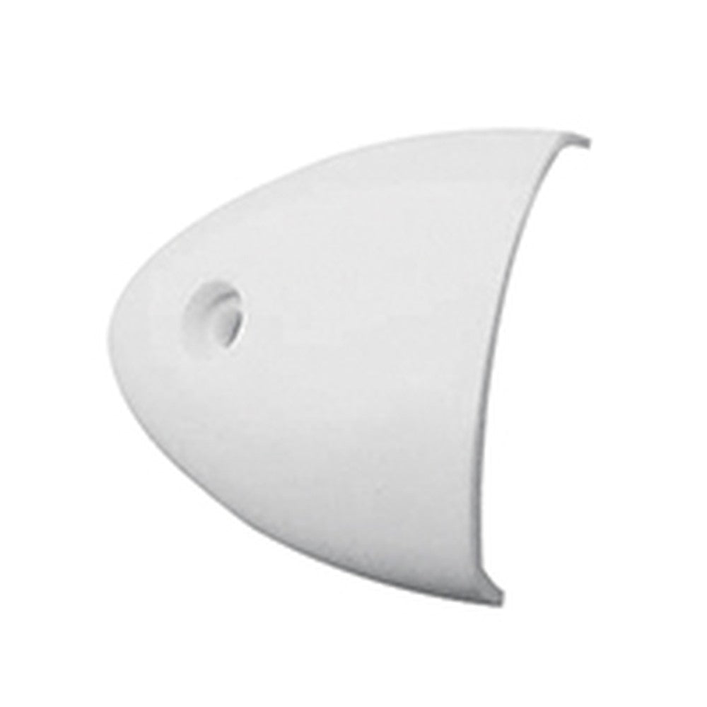 Nuova Rade Ventilation Clam Shell Cover, 3'' X 2'' X 1'' (55 X 50 X 12 Mm), White