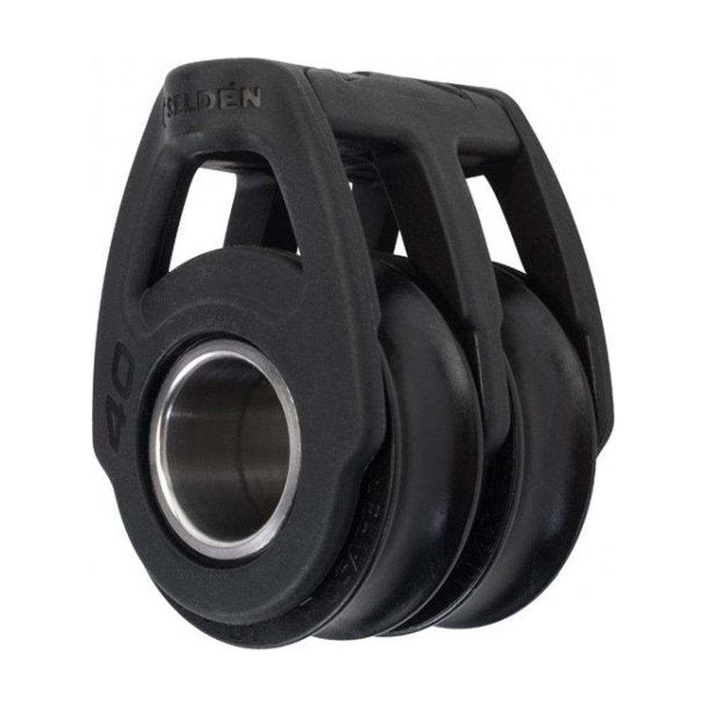 Selden 40 mm S40 Soft Attachment Block - Double, Soft Attachment