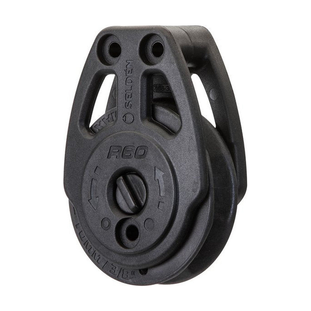 Selden R60 - 60 mm Manual Ratchet Block - Cheek, Anti-clockwise