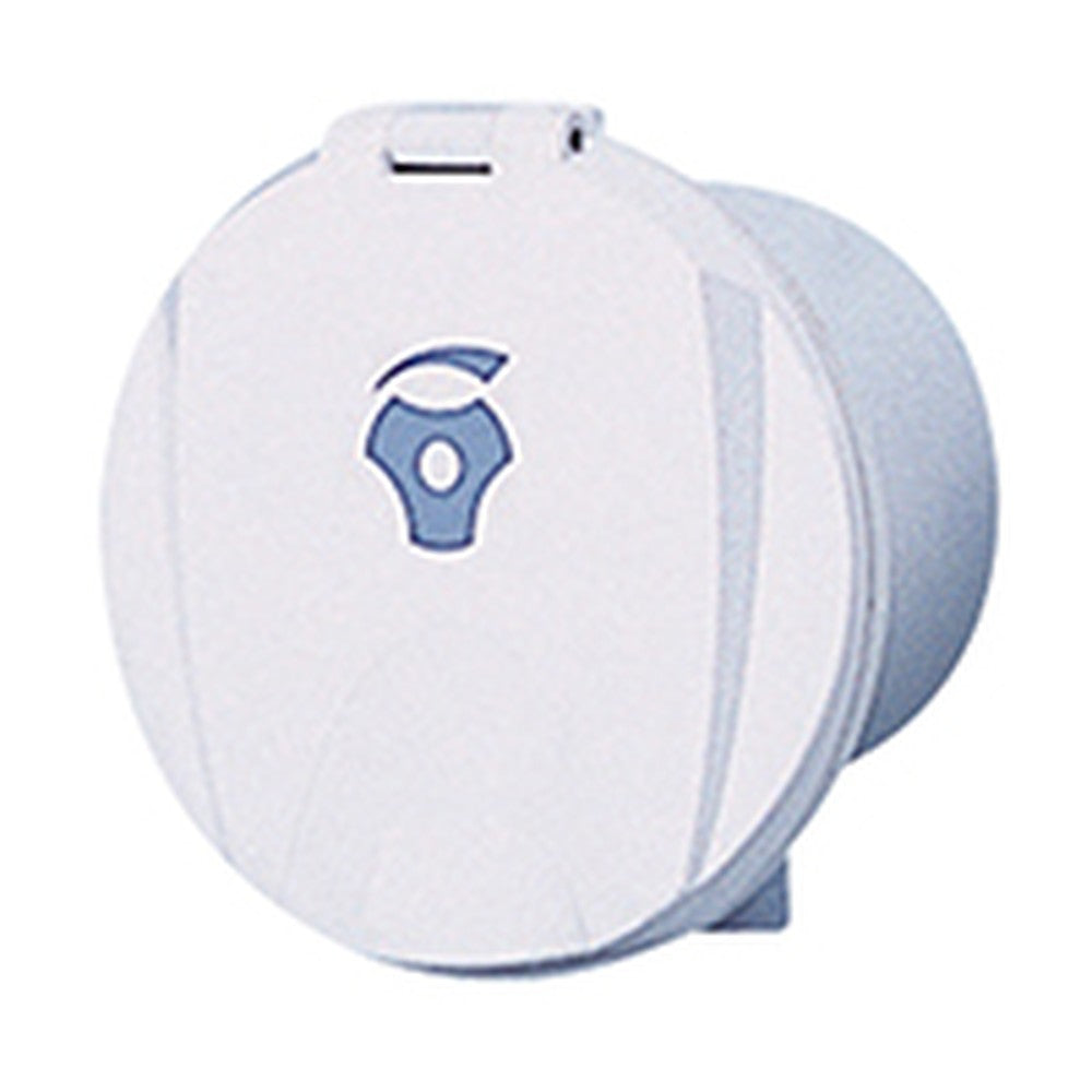 Nuova Rade Case For Water Tap, W/Lid, Round, White