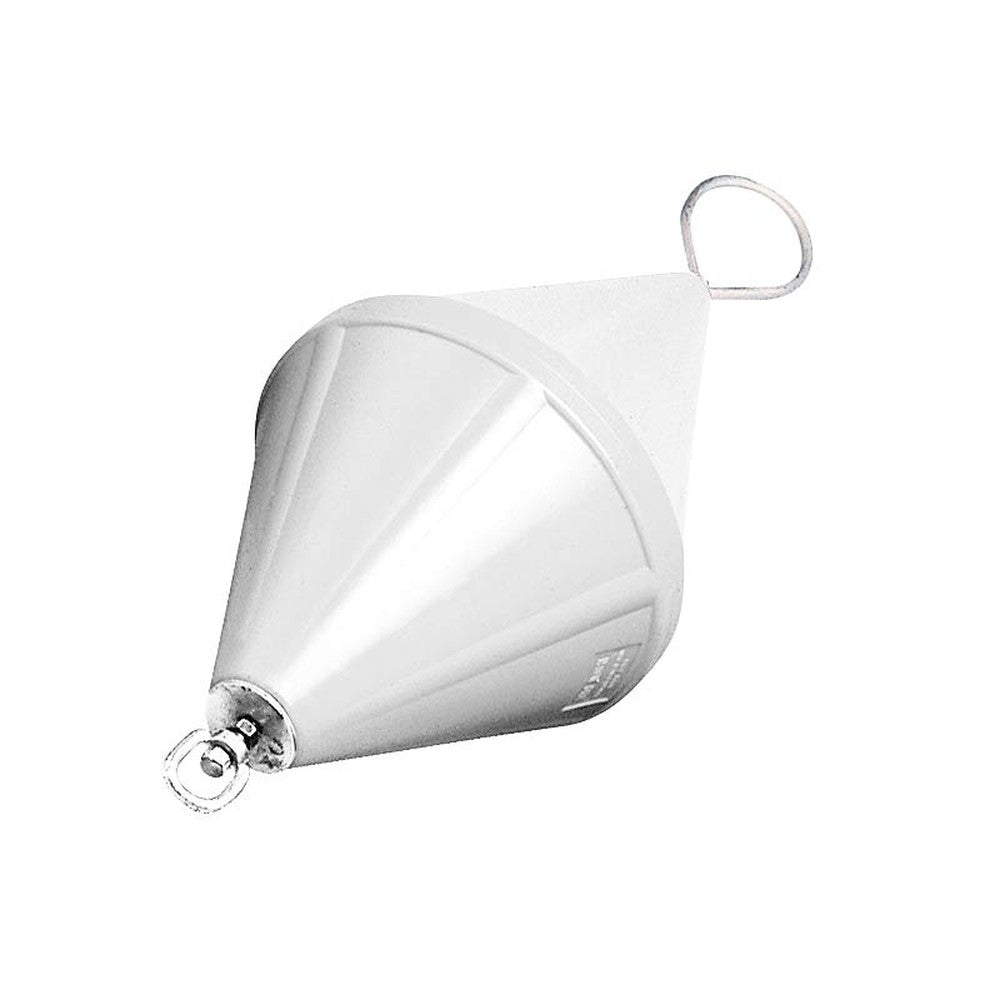 Nuova Rade Mooring Buoy, Bi-Conical, W/Foam & Galv. Steel Rod, Ø13'' X 26'' (Ø320 X 660 Mm), White