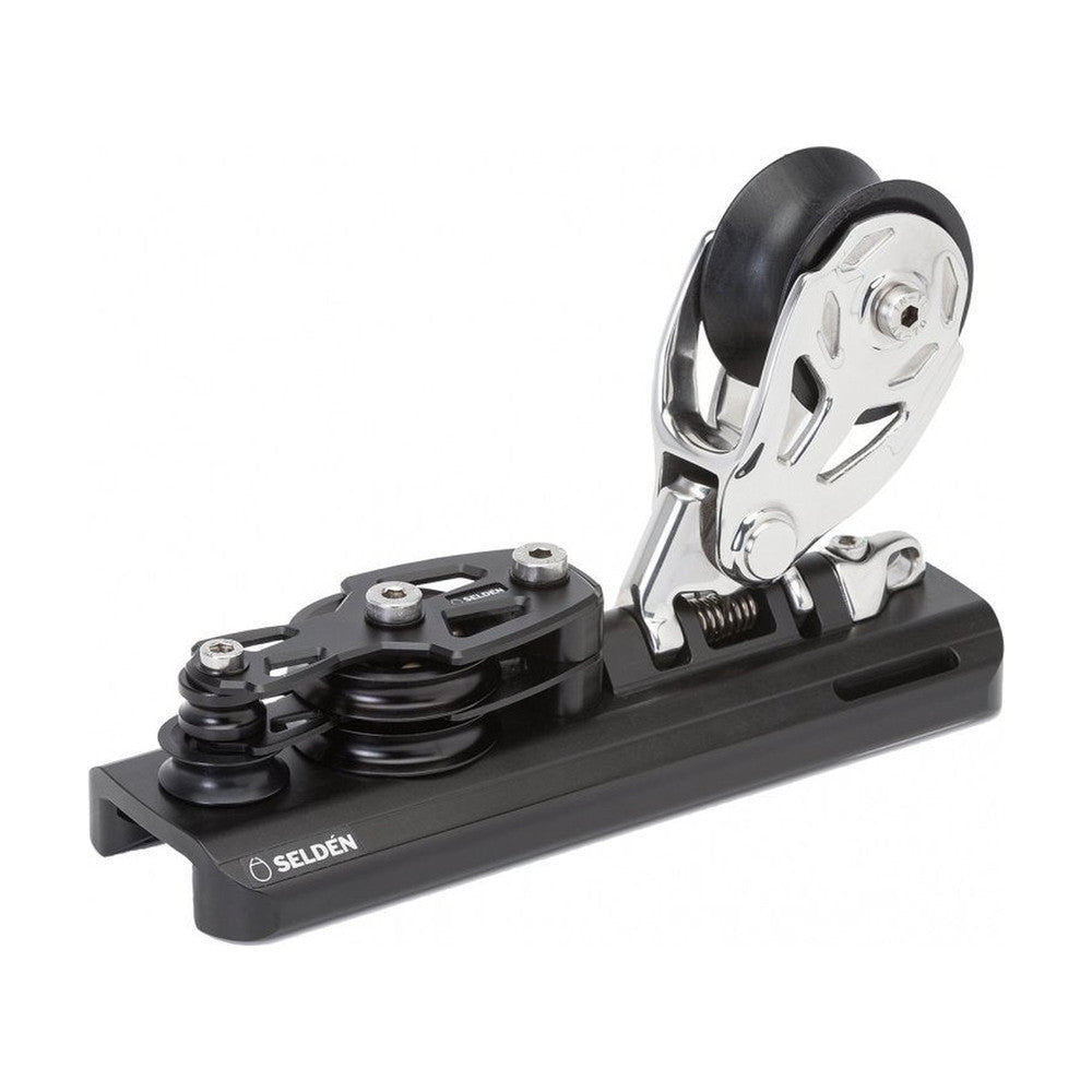 Selden System 30 - Genoa Ball Bearing Car, Ball Bearing Sheaves, 7:1 Purchase, Becket for Control Line