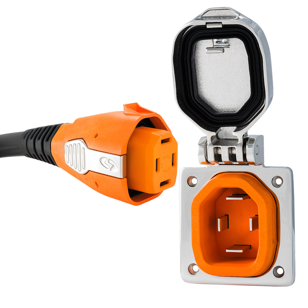 SmartPlug 50 AMP Stainless Steel Combo Kit (B50ASSY)