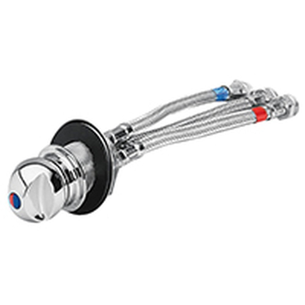 Nuova Rade Mixer Water Tap (C/H), Chr Brass, W/3 -Hose Conn. 8'' (20 Cm)