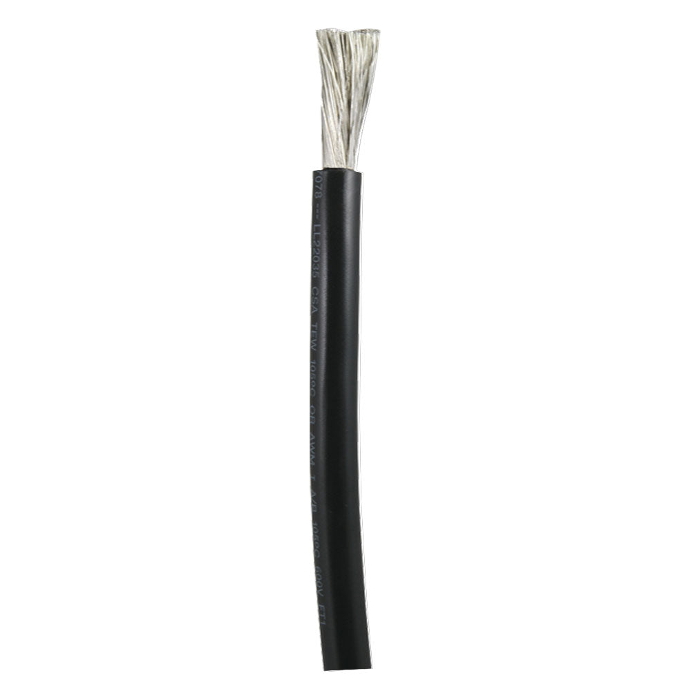 Ancor Black 2/0 AWG Battery Cable - Sold By The Foot (1170-FT)