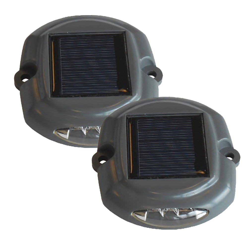Dock Edge Docklite Solar Dock and Deck Light - 2-Pack