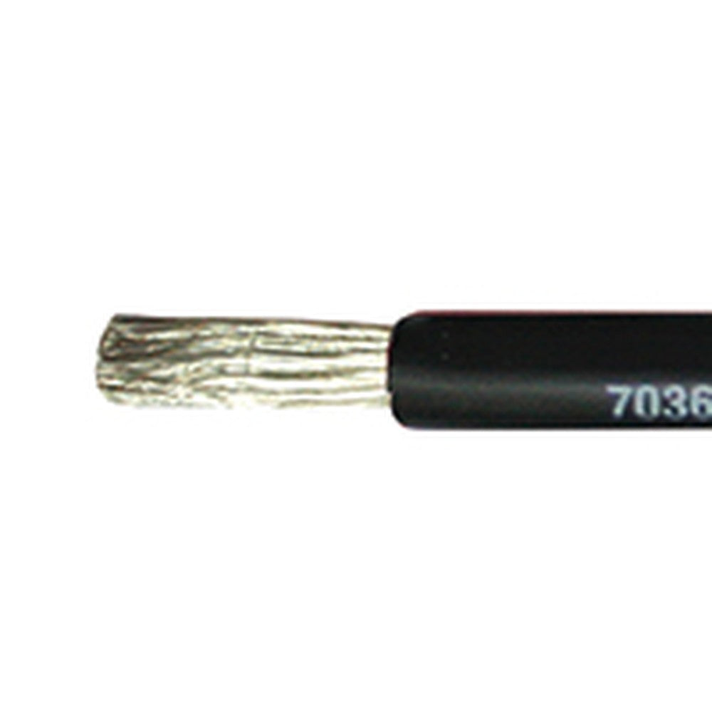 Max Power Marine Cable, Single Core, Tinned, 1X16Mm2, Black