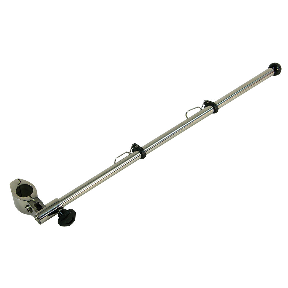 Whitecap Clamp-On Flag Pole - 1/2" Diameter Stainless Steel Clamp and Pole
