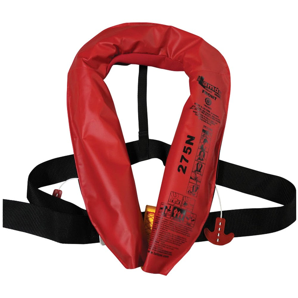 Lalizas Inflatable Lifejacket Lamda, Auto, 275N, Solas/Med-Mer