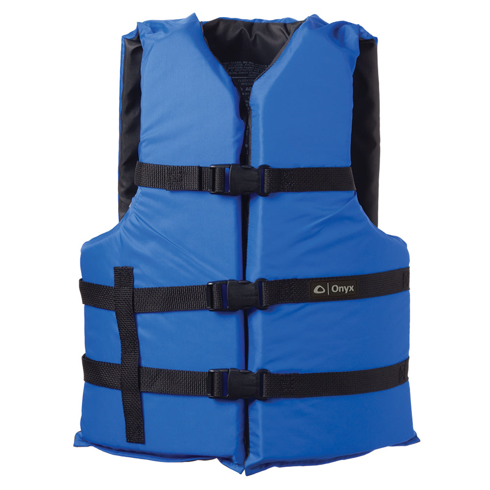 Onyx Nylon General Purpose Life Jacket (Blue)