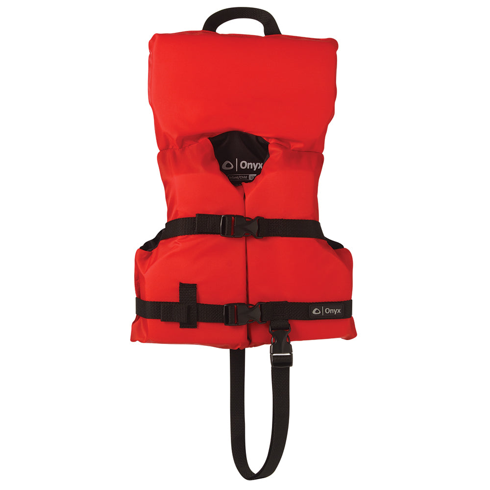 Onyx Nylon General Purpose Life Jacket (Red)