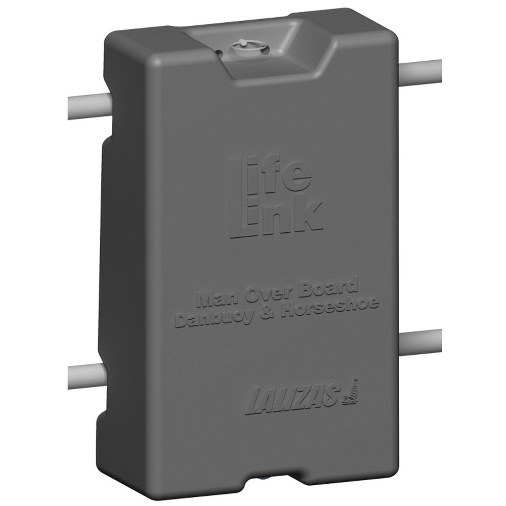 Lalizas Lifelink Mob Danbuoy & Horseshoe, Grey