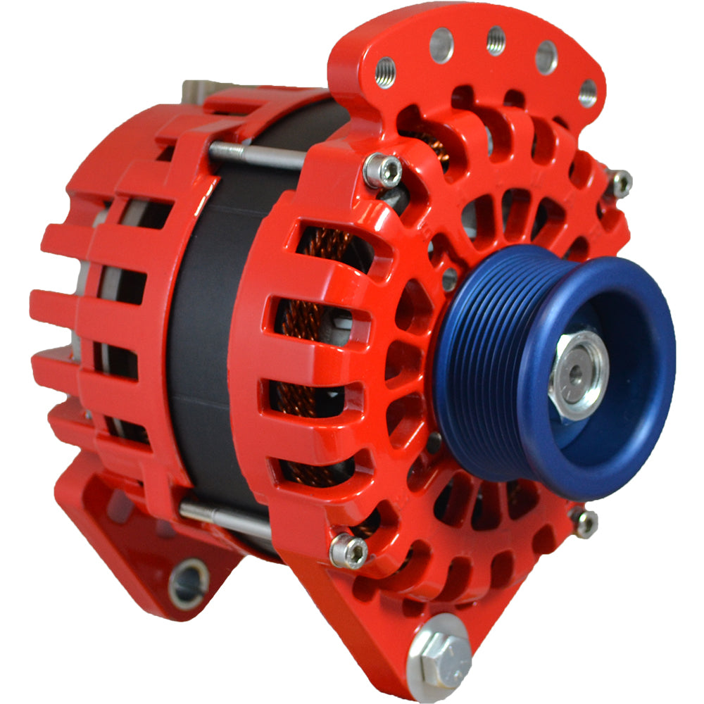 Balmar Alternator 3.15" Dual Foot Saddle J10 Serpentine Pulley - 170A - 12V (XT-DF-170-J10)