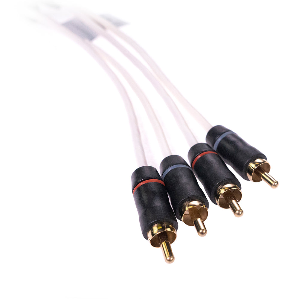 Fusion Performance RCA Cable - 4 Channel - 25' (010-12620-00)