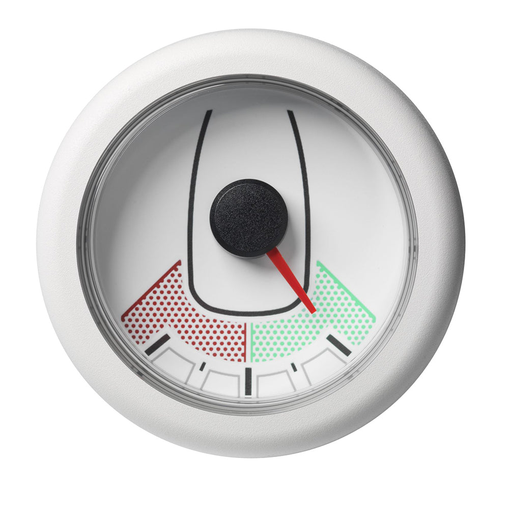 Veratron 52MM (2-1/16") OceanLink Rudder Angle Gauge - Left/Right - White Dial and Bezel