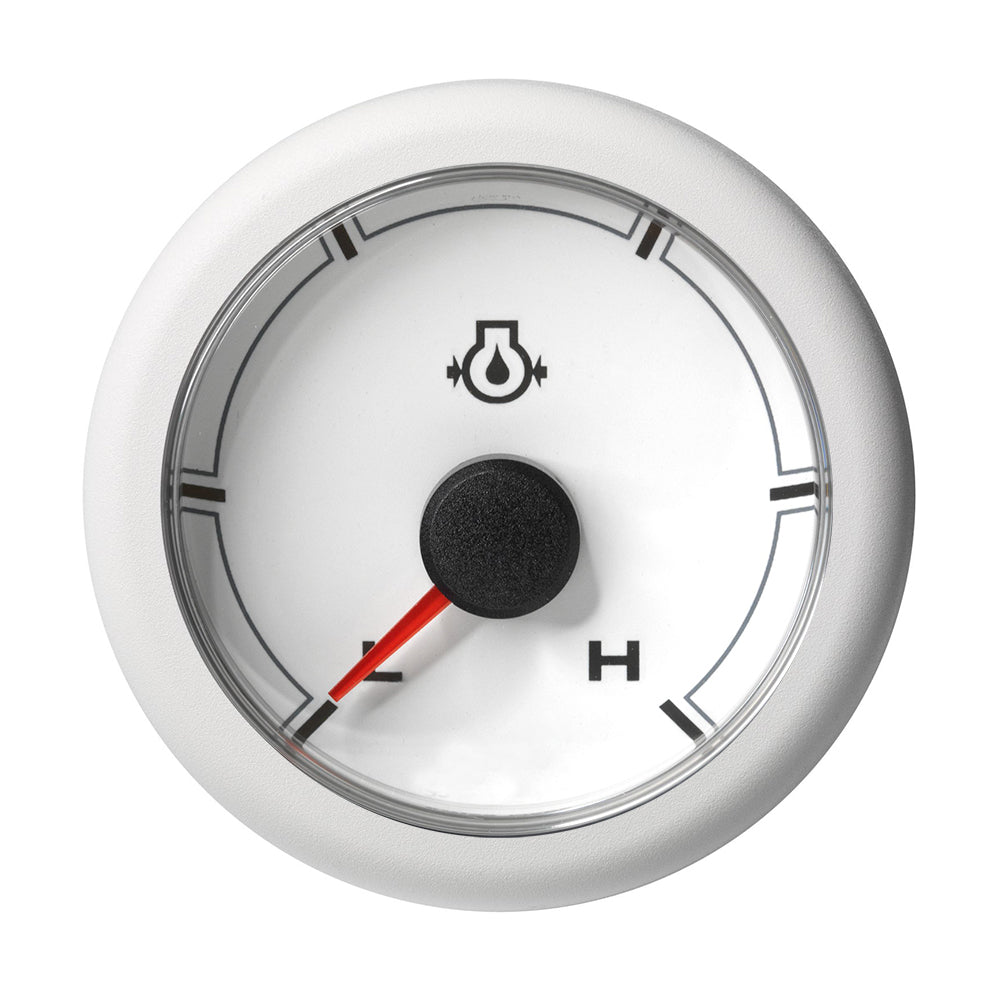 Veratron 52MM (2-1/16") OceanLink Engine Oil Pressure Gauge - Low/High (150 PSI) - White Dial and Bezel