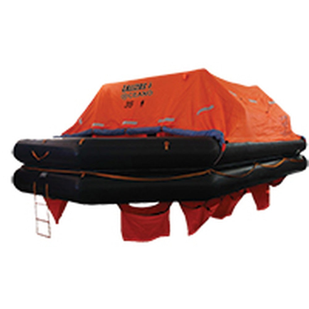 Lalizas Liferaft Solas Oceano,Mer,Throw-Overboard Type,35 Prs,Canister (A)