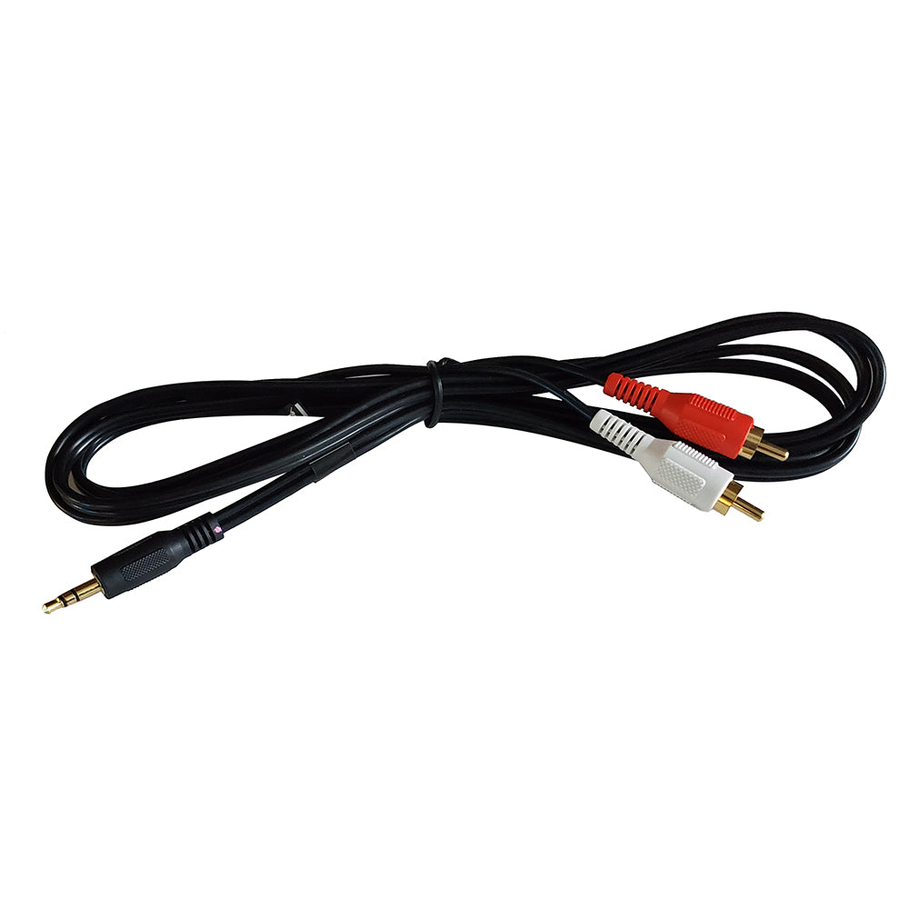 Fusion MS-CBRCA3.5 Input Cable - 1 Male (3.5 mm) to 2 Male RCA (010-12753-20)