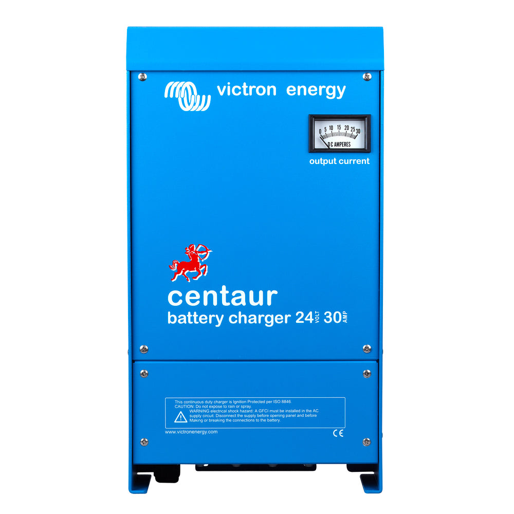 Victron Centaur Charger - 24 VDC - 30AMP - 3-Bank - 120-240 VAC (CCH024030000)