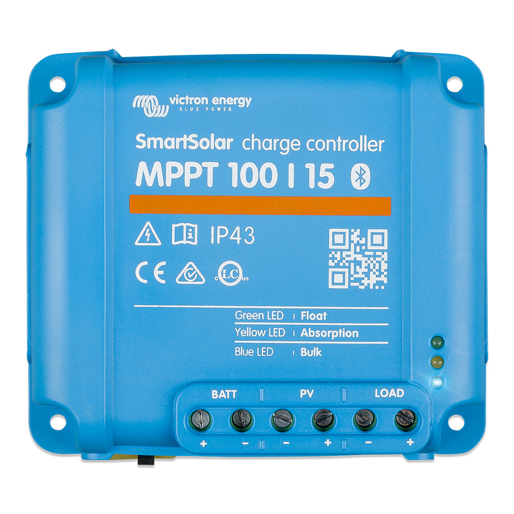 Victron SmartSolar MPPT Charge Controller - 100V - 15AMP - UL Approved (SCC110015060R)