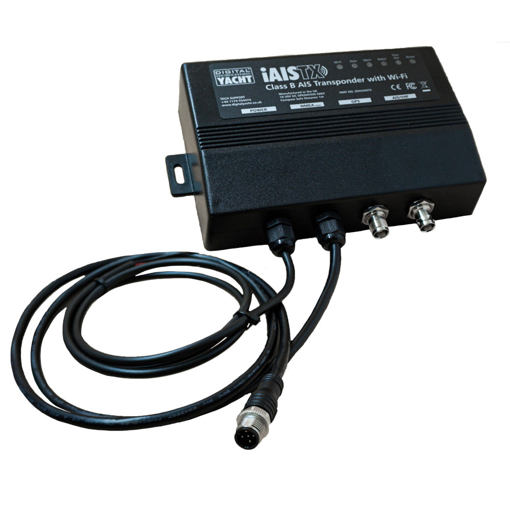 Digital Yacht iAISTX Plus Class B Wireless and NMEA 2000 Transponder