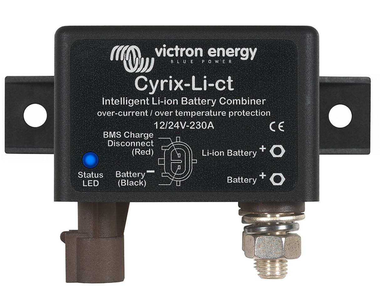 Victron Cyrix-Li-ct 12/24V-230A Intelligent Li-Ion Battery Combiner (CYR010230412)