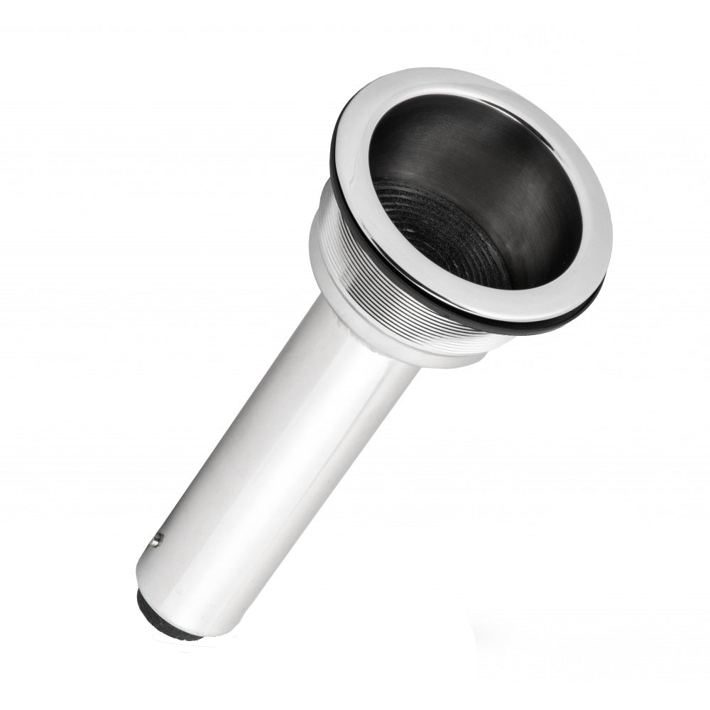 Whitecap Rod/Cup Holder - 304 Stainless Steel - 0 degree