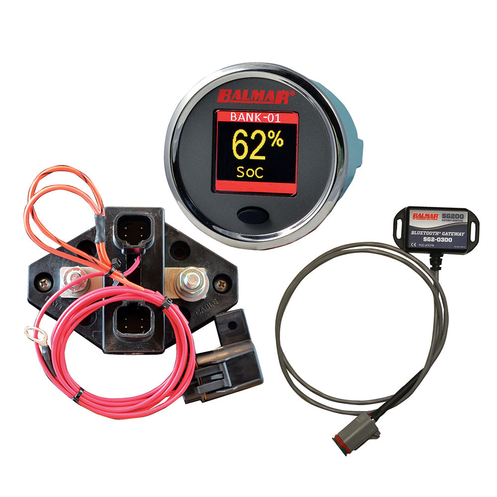 Balmar SG210 Battery Monitor Kit w/Display Shunt Gateway (SG210)