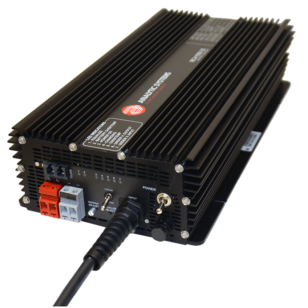 Analytic Systems AC Charger 1-Bank 100A 12V Out/110/220V In (BCA1550-12)
