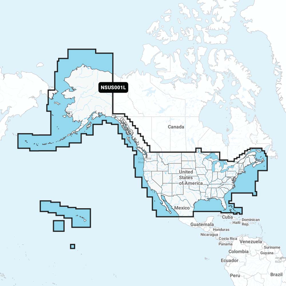 Garmin Navionics+ NSUS001L US and Coastal Canada