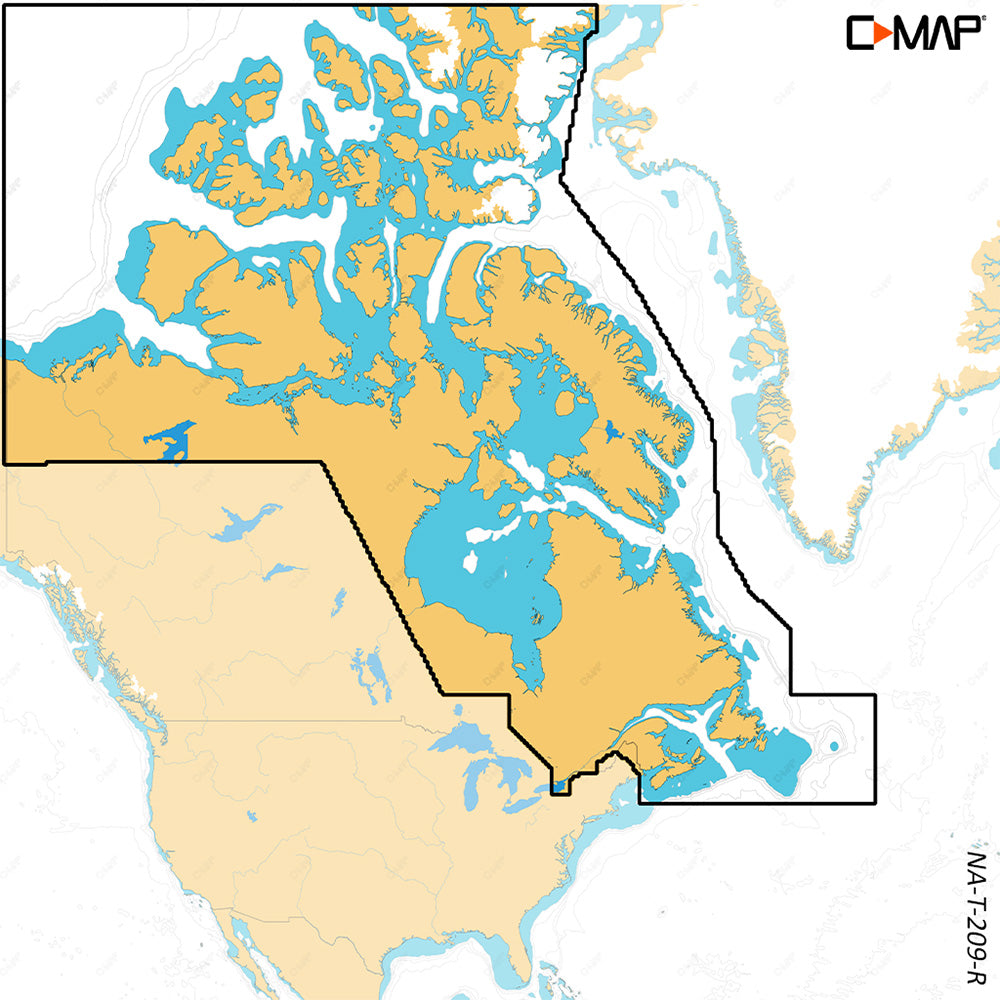 C-MAP REVEAL X - Canada North and East